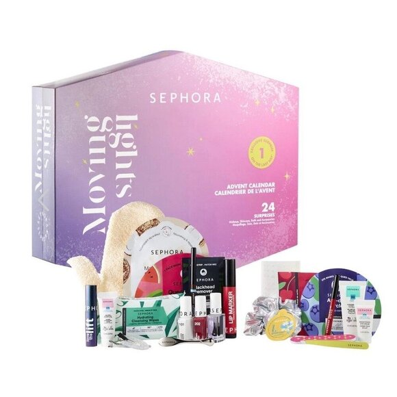 SEPHORA COLLECTION 2024 Moving Lights Advent Calendar Holiday Gift Set - Picture 1 of 11
